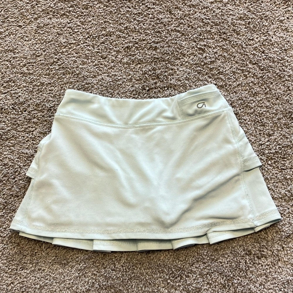 Gap girls XS Seafoam/very light blue tennis skirt/short